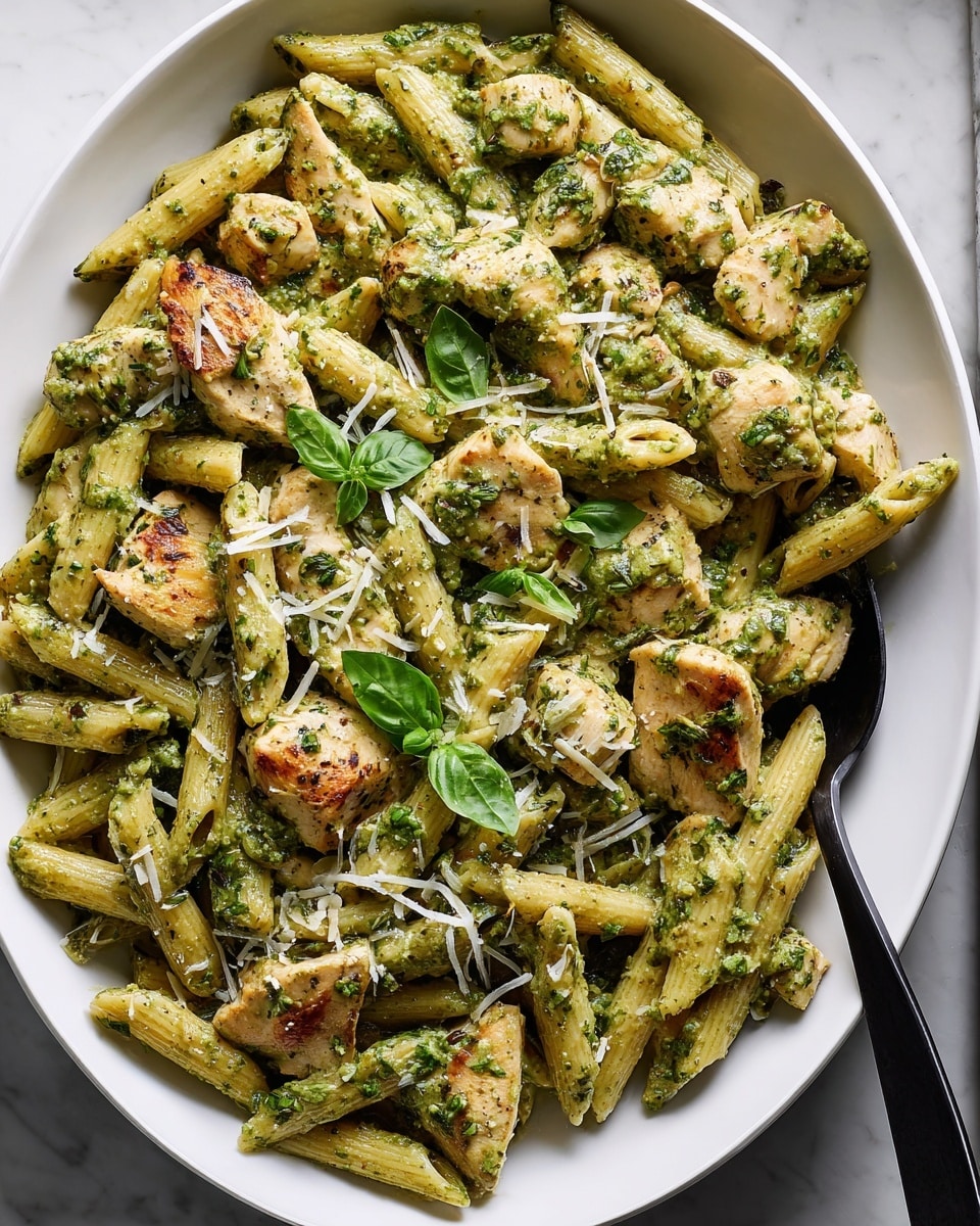 Chicken Pesto Pasta Recipe