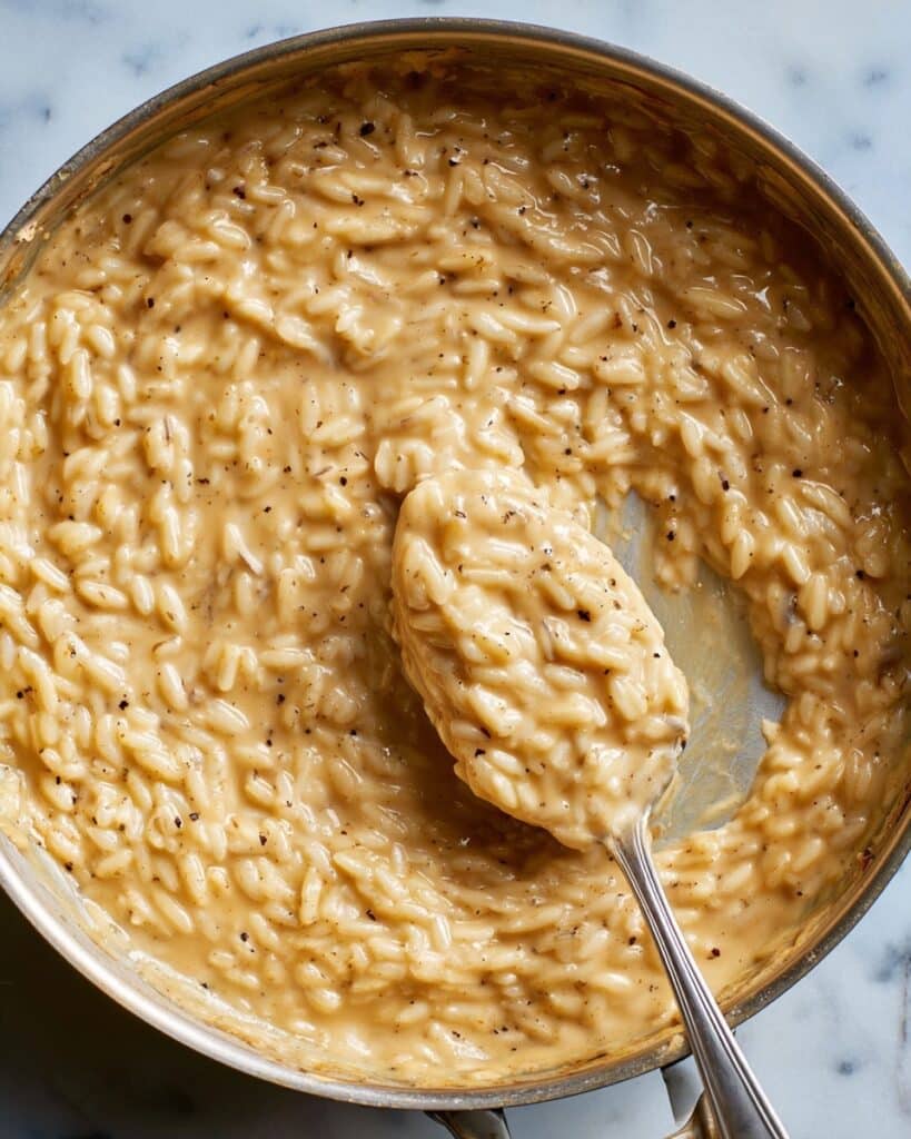 Creamy French Onion Orzo Recipe