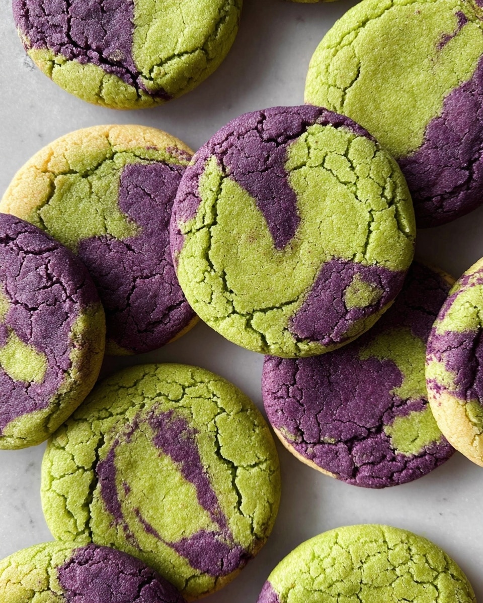 Matcha Ube Cookies Recipe