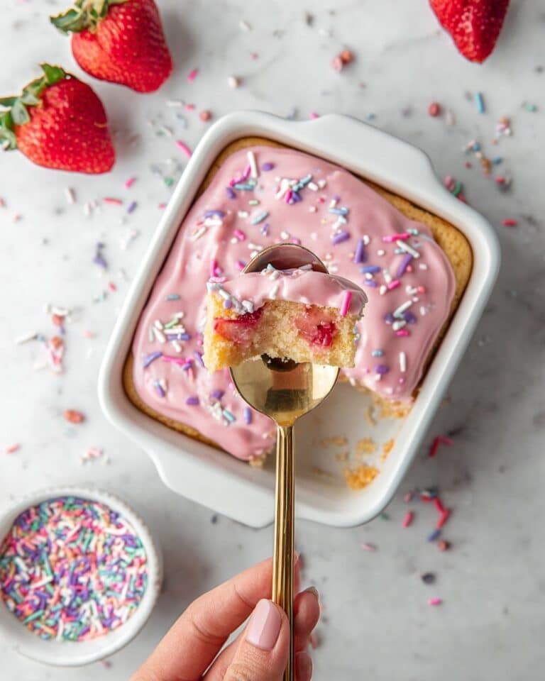Strawberry Pop Tart Protein Baked Oats Recipe