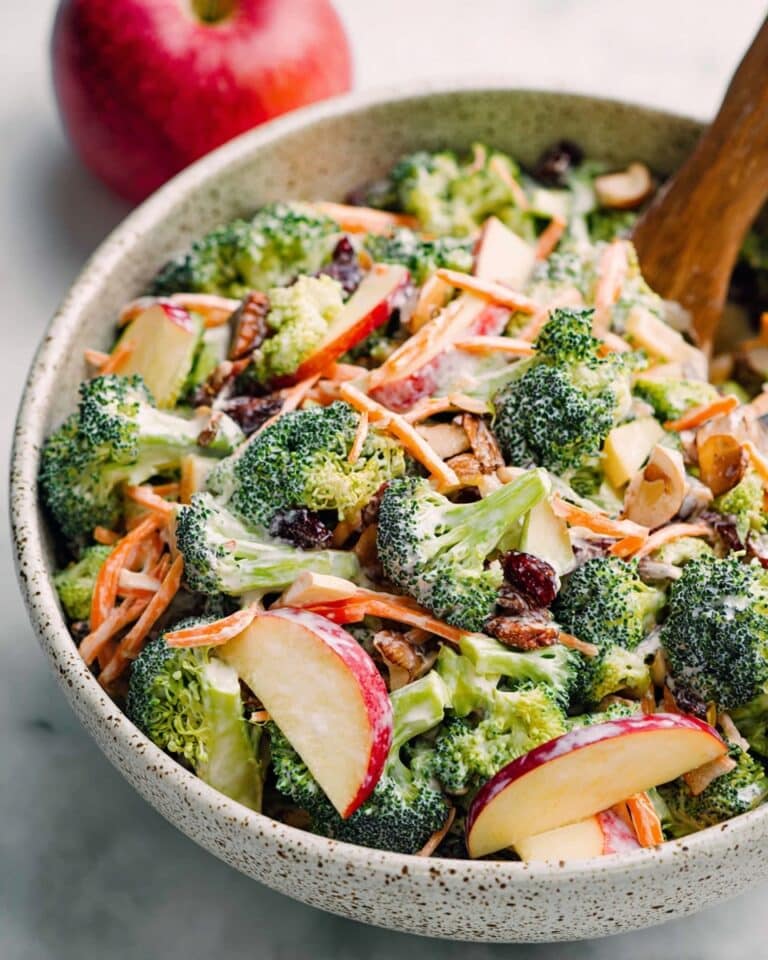 Broccoli Apple Salad Recipe