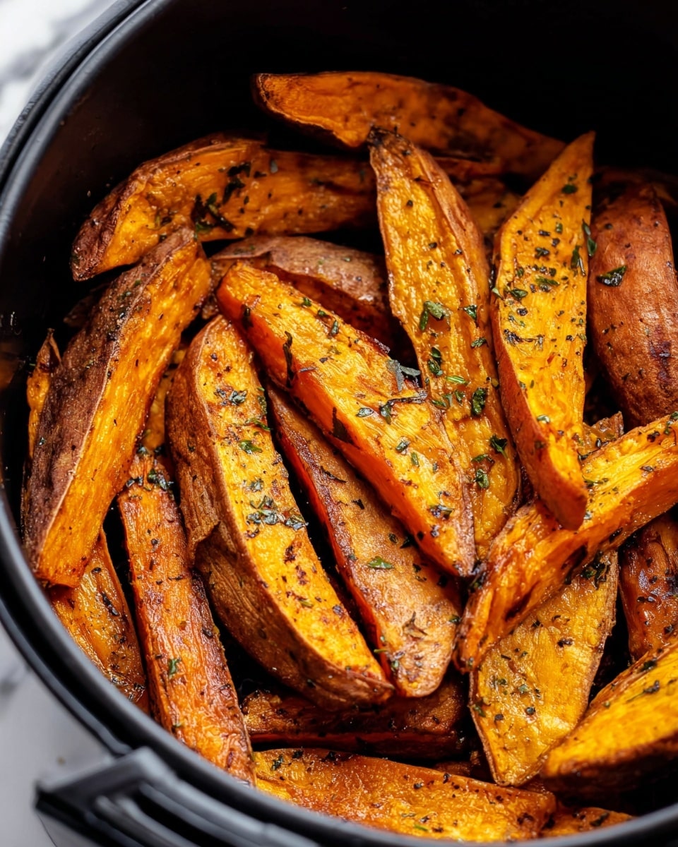 Air Fryer Sweet Potatoes (Crispy & Fast) Recipe