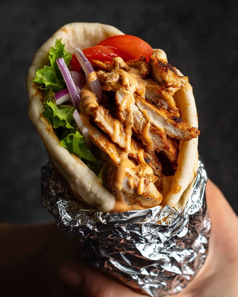 Kalimera's Famous Greek Chicken Gyros Recipe - Recipe Image