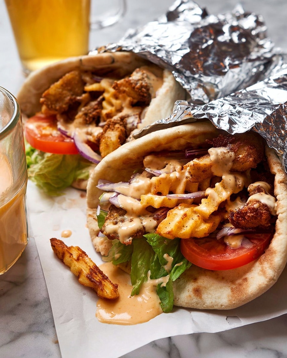 Kalimera's Famous Greek Chicken Gyros Recipe - Recipe Image