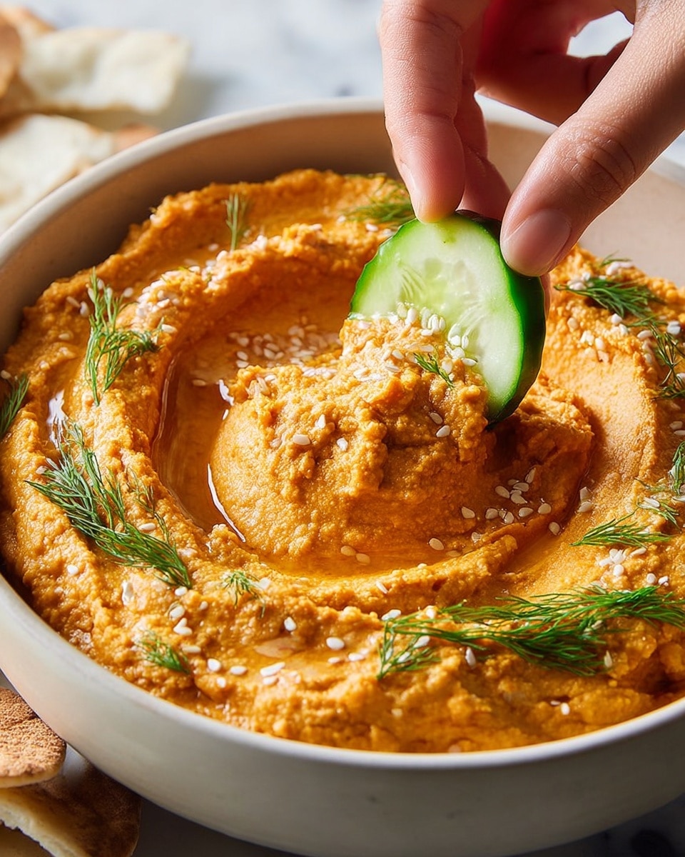 Carrot Hummus Recipe