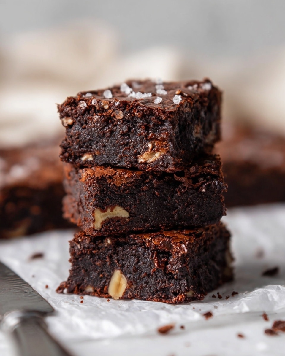 The World's Best Fudgy Brownies Recipe - Recipe Image