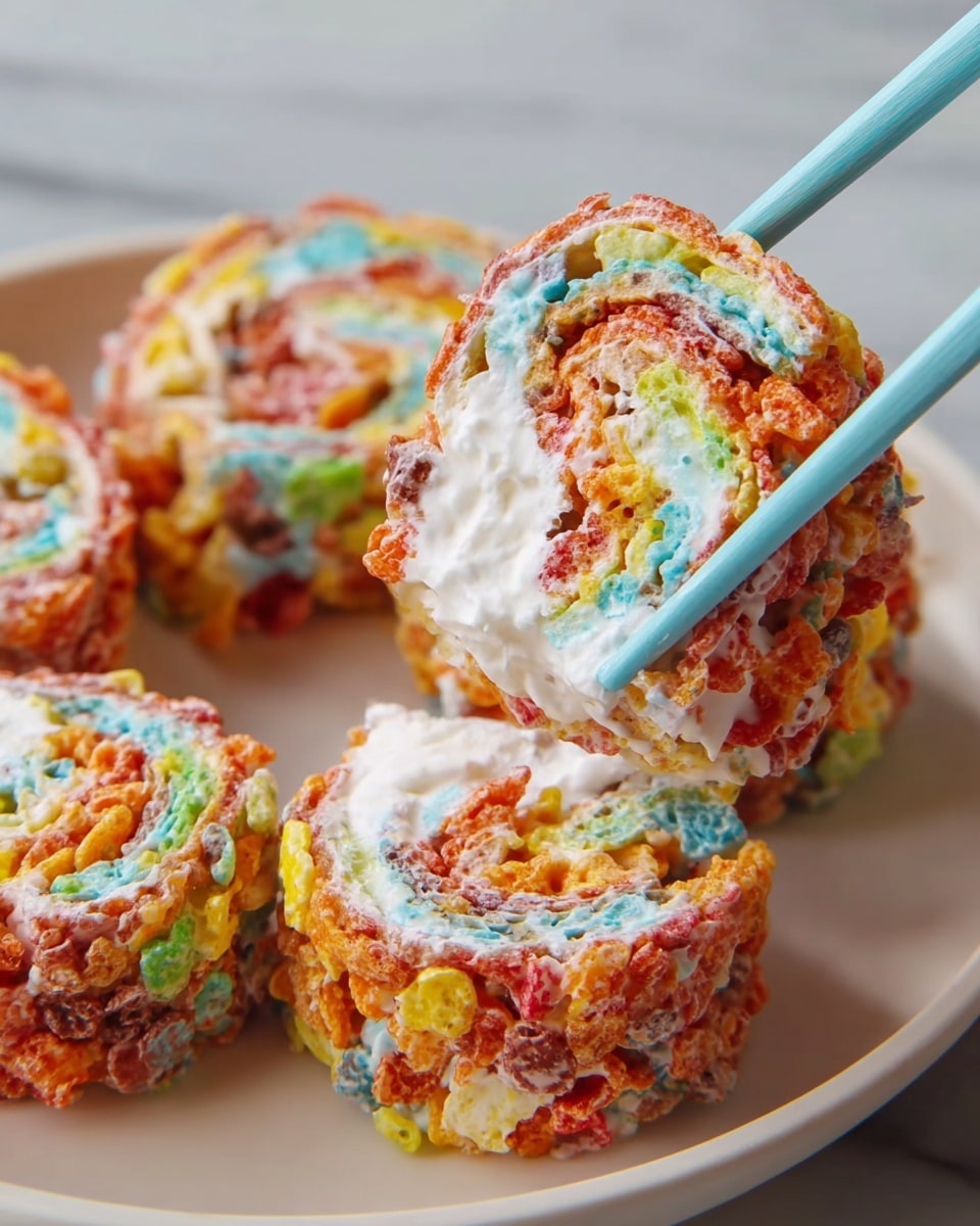 Fruity Pebbles Sushi Recipe