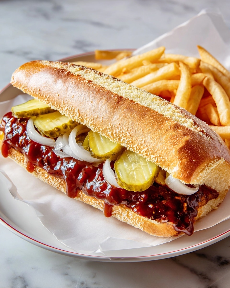 Copycat McDonald’s McRib Sandwich Recipe
