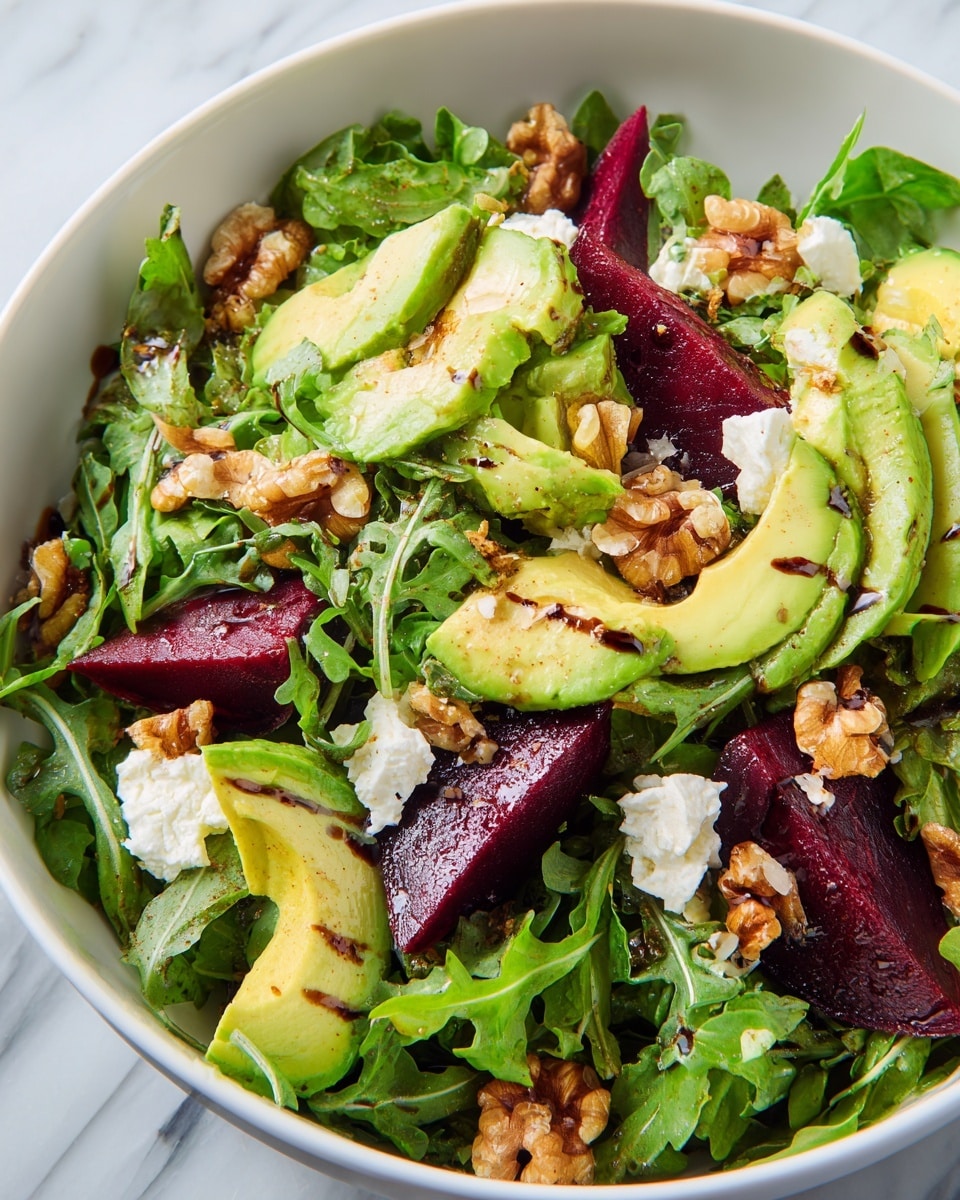 Roasted Beet & Goat Cheese Salad Recipe