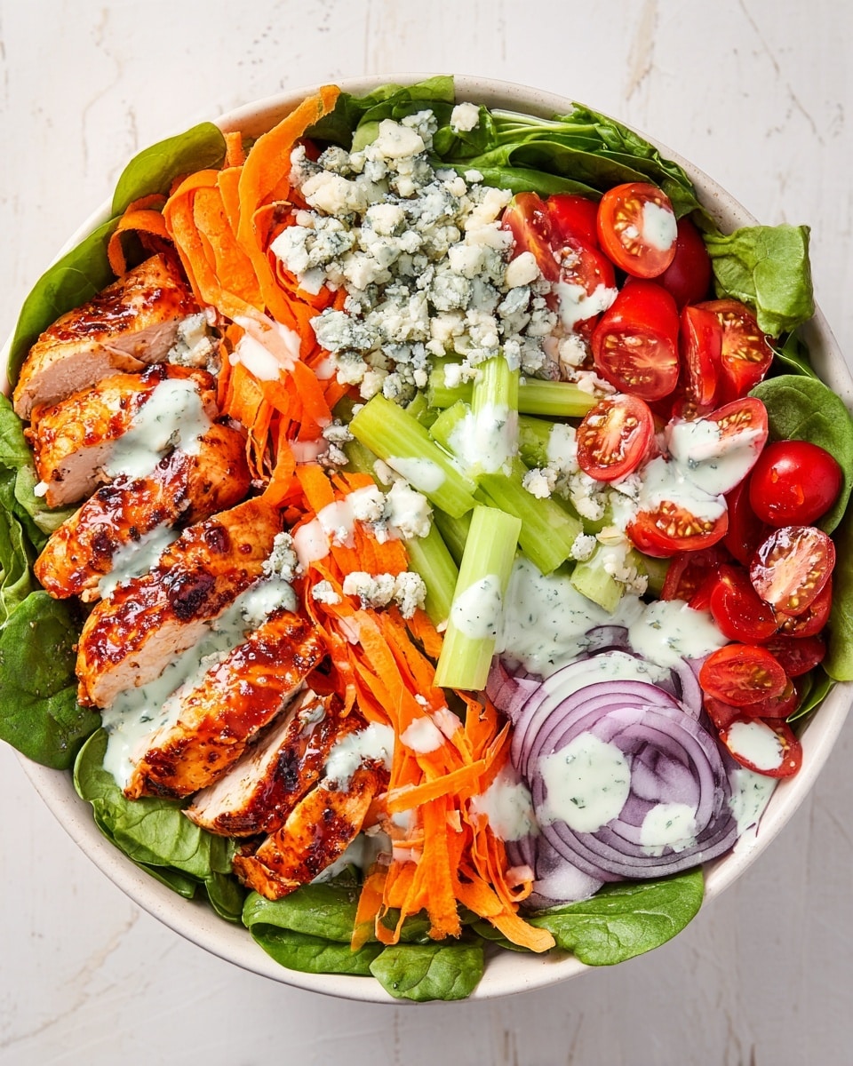 Buffalo Chicken Salad Recipe