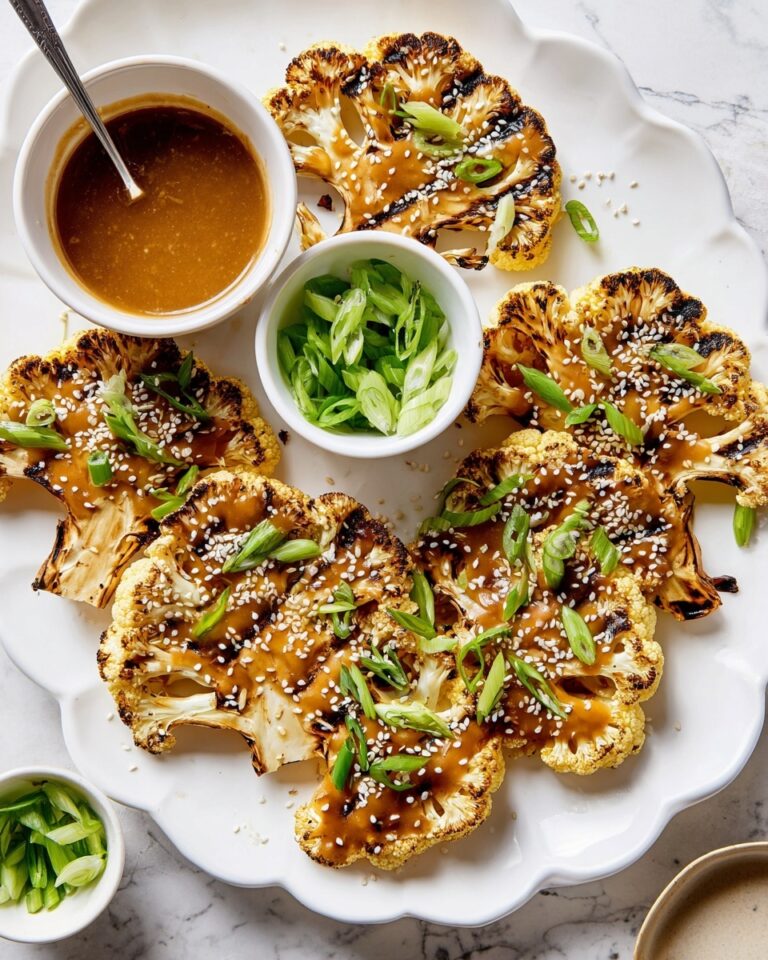Grilled Teriyaki Cauliflower Steaks Recipe