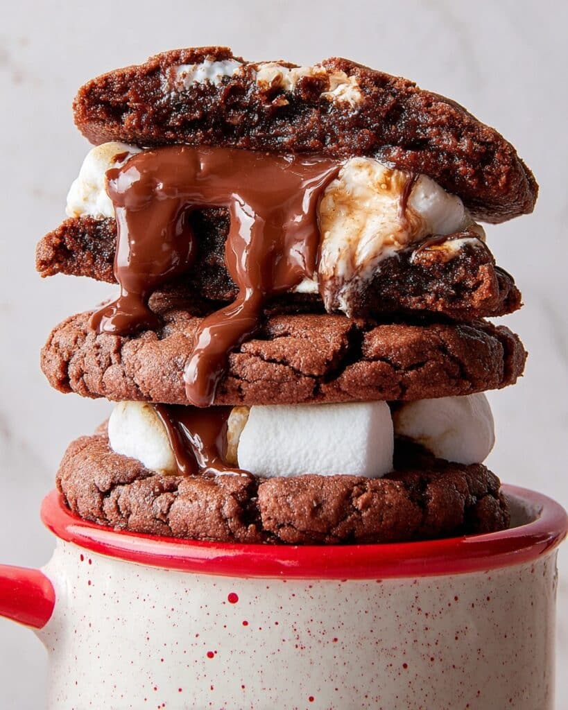 Marshmallow Hot Cocoa Cookies Recipe