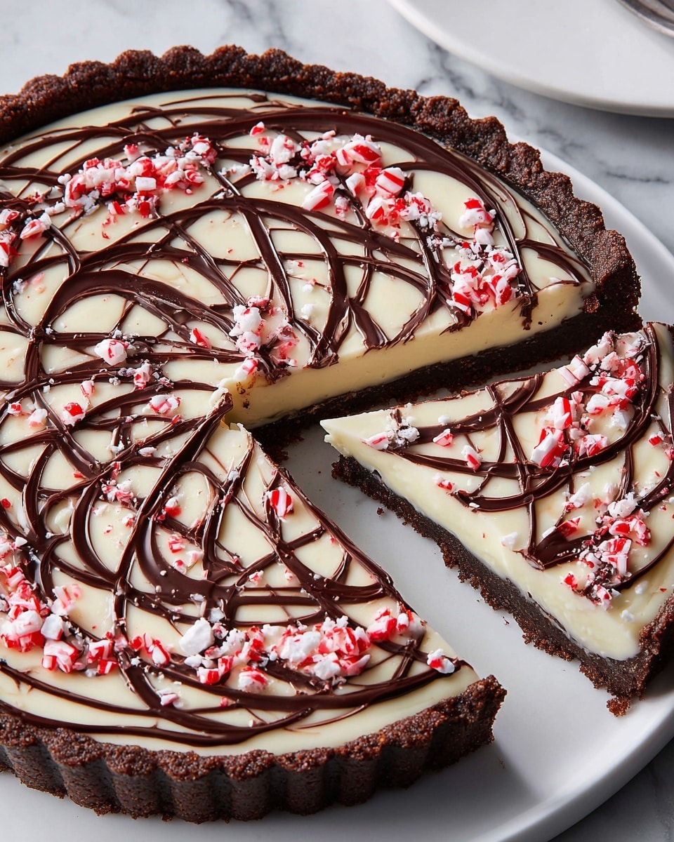 Peppermint Bark Cookie Cake Recipe