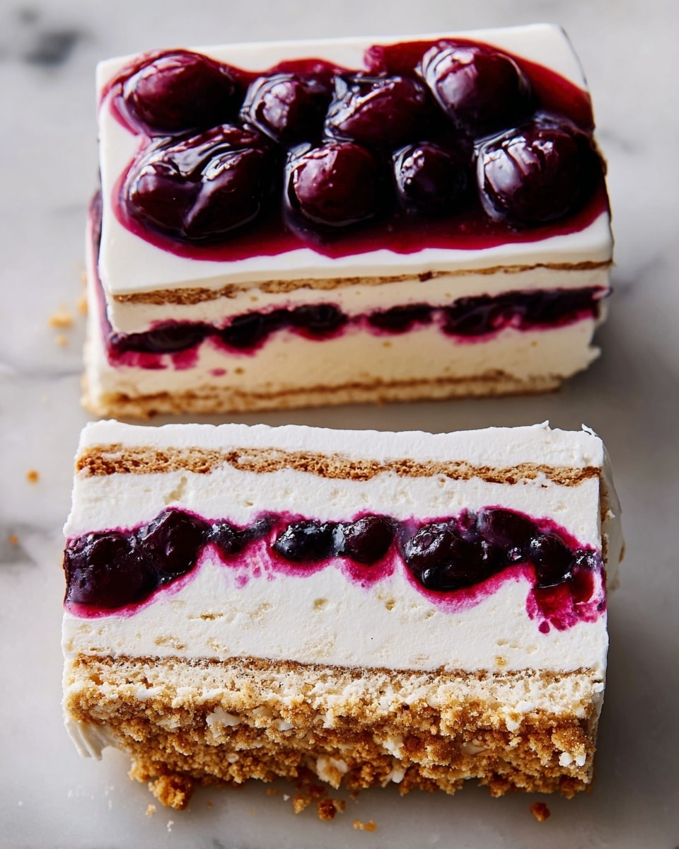 Blueberry Cheesecake Icebox Cake Recipe