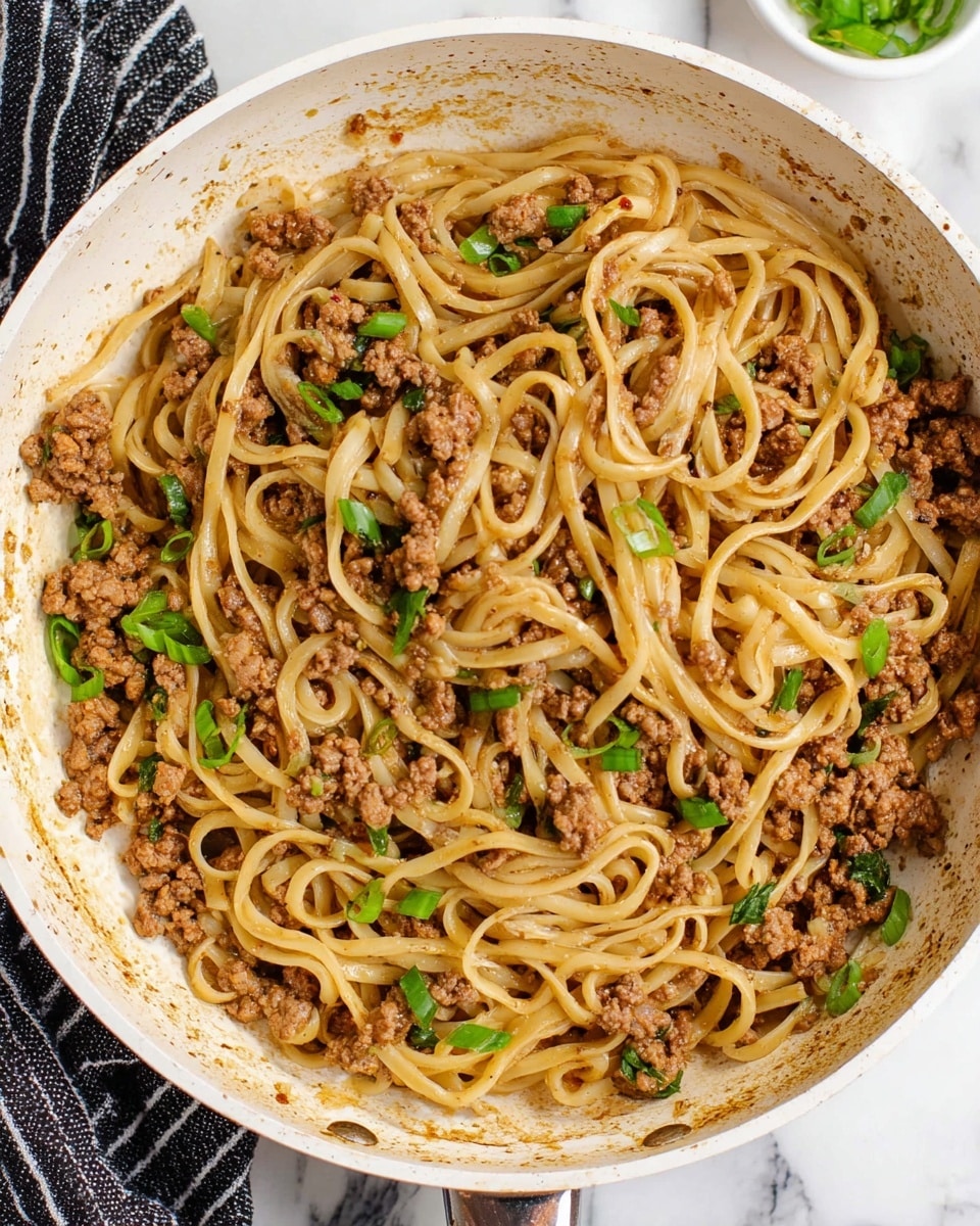 Mongolian Beef and Noodle Recipe