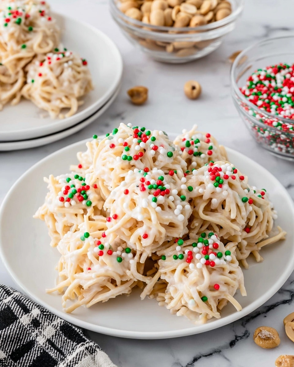 White Chocolate Haystacks Recipe