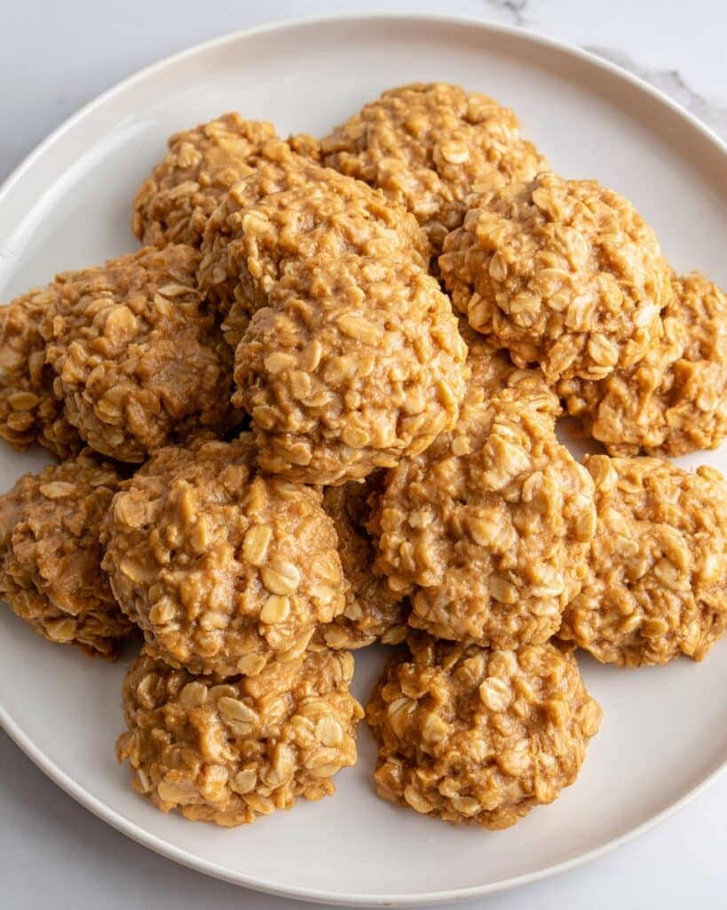 Peanut Butter No Bake Cookies Recipe