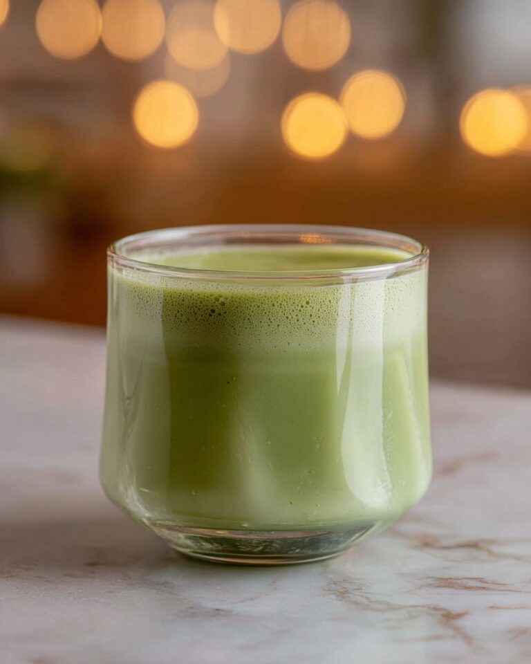 Salted Maple Matcha Latte (Iced) Recipe