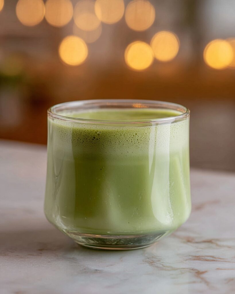Salted Maple Matcha Latte (Iced) Recipe