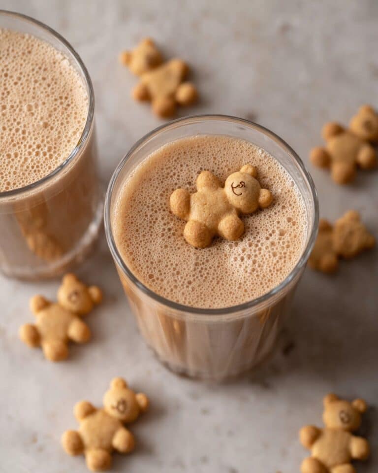 Teddy Graham Latte Viral Recipe