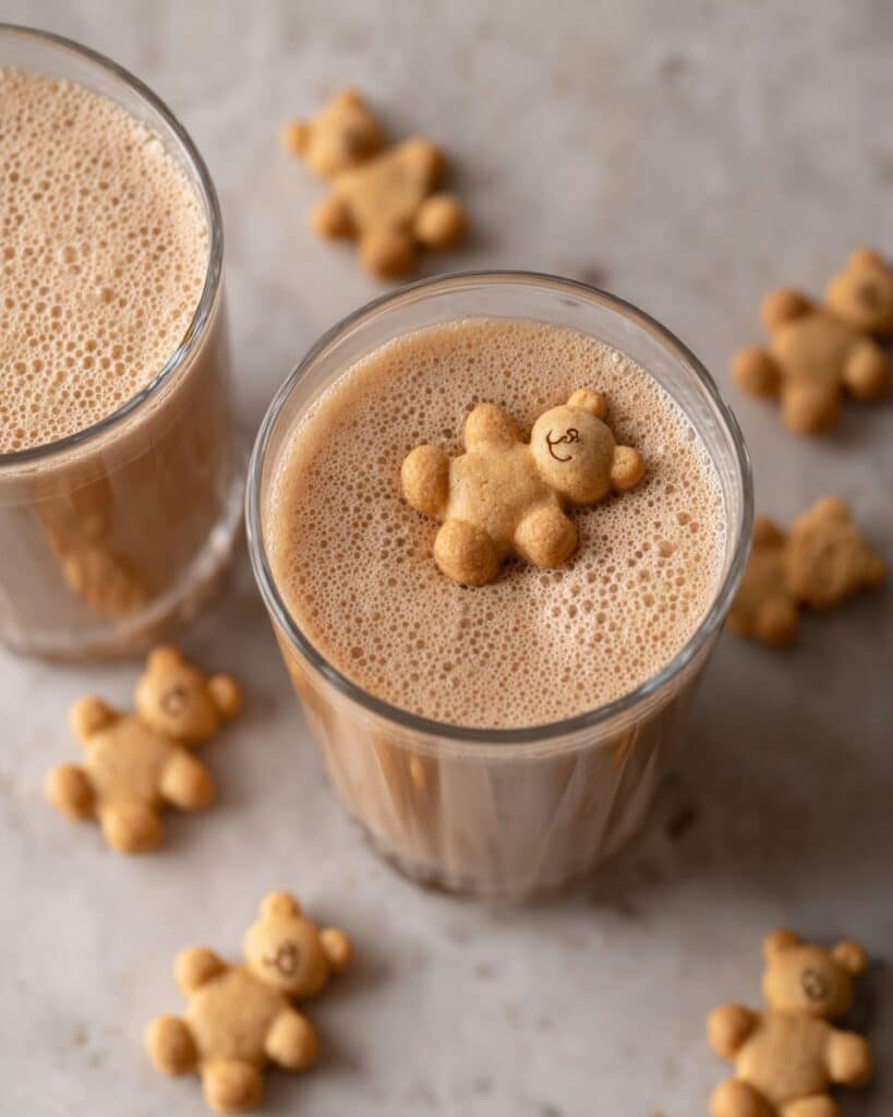 Teddy Graham Latte Viral Recipe