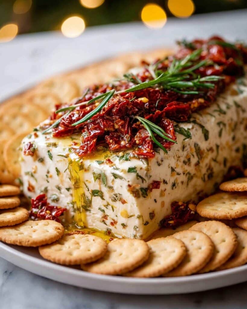 Christmas Italian Cheese Loaf Appetizer Recipe