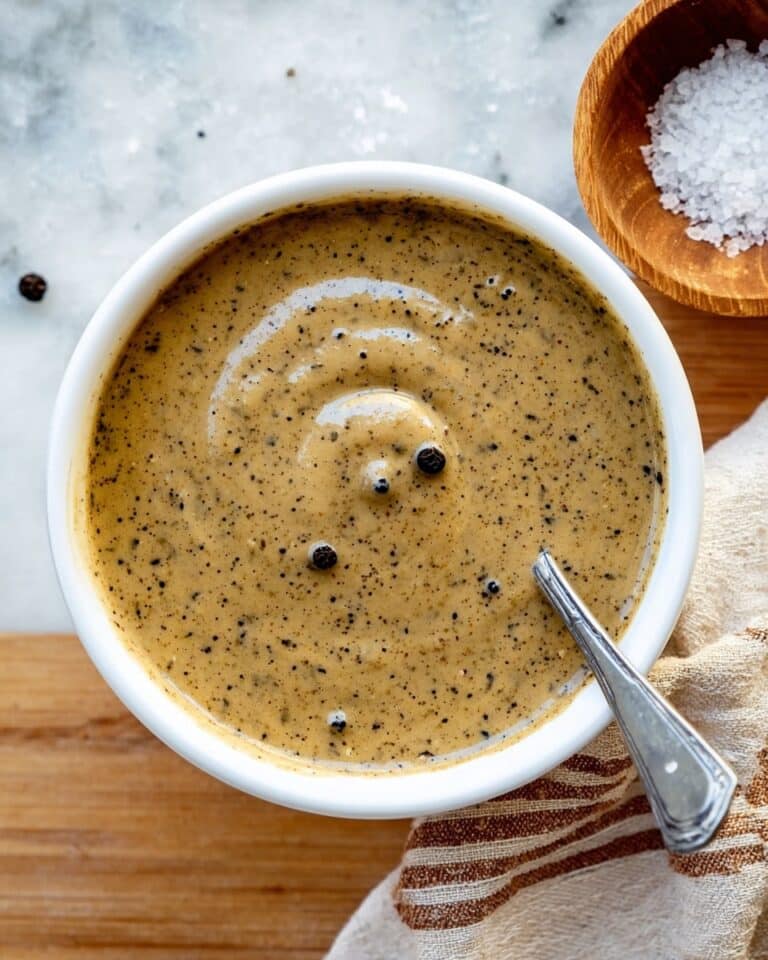 Creamy Peppercorn Sauce (No Brandy Needed!) Recipe