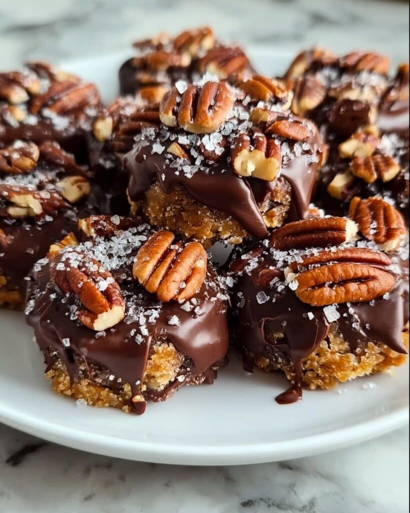 Chocolate Pecan Turtle Clusters Recipe