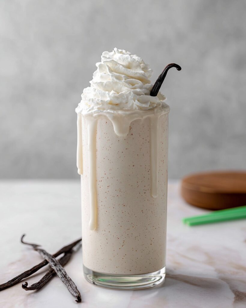 Vanilla Bean Frappuccino (No Ice Cream) Recipe