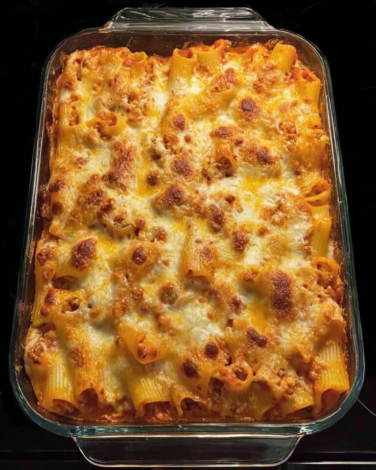Cheesy Hamburger Potato Casserole Recipe