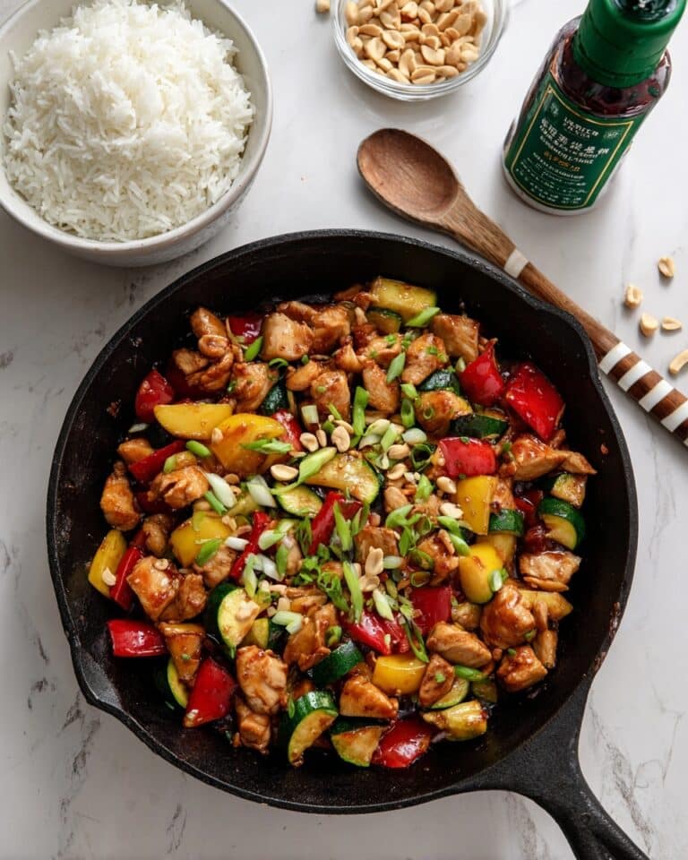 Easy Weeknight Kung Pao Pineapple Chicken Stir Fry Recipe