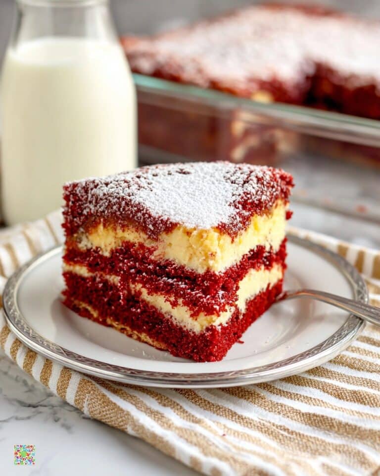 Red Velvet Gooey Butter Cake Recipe