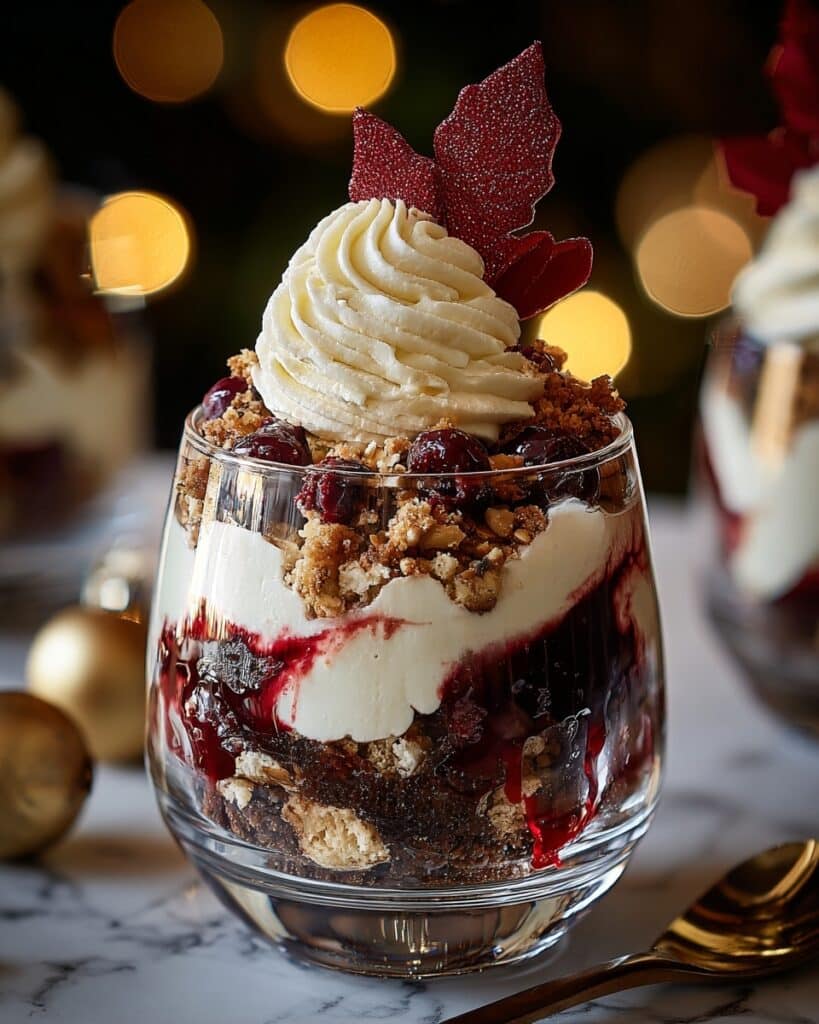 Black Forest Trifle for Christmas Recipe