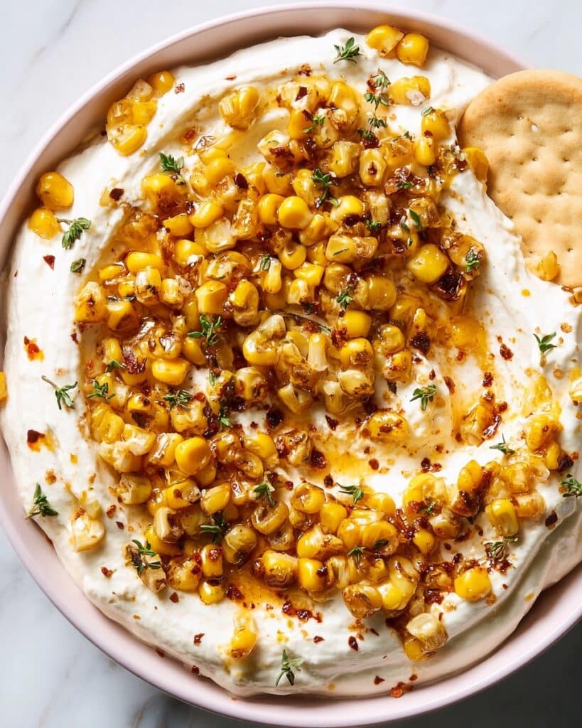 Whipped Ricotta Corn Dip Recipe