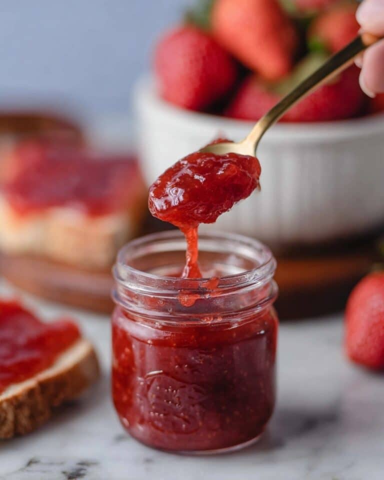 Strawberry Rhubarb Jam Recipe