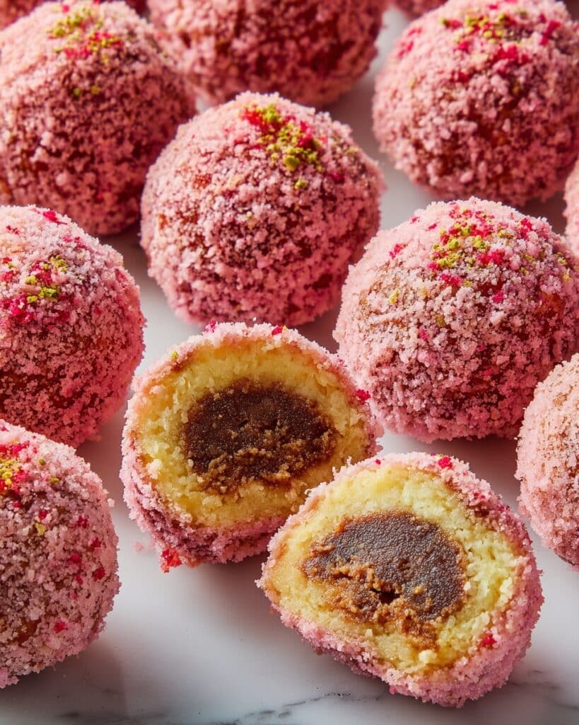 Strawberry Crunch Protein Bites Recipe
