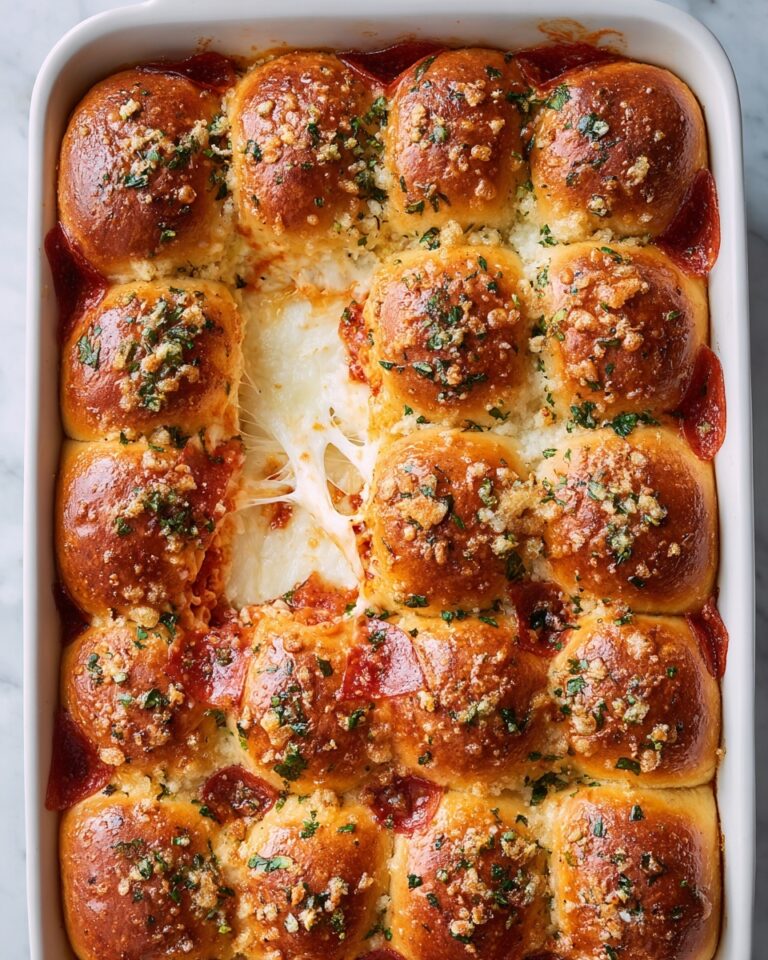 Pull-Apart Garlic Bread Pizza Dip Recipe