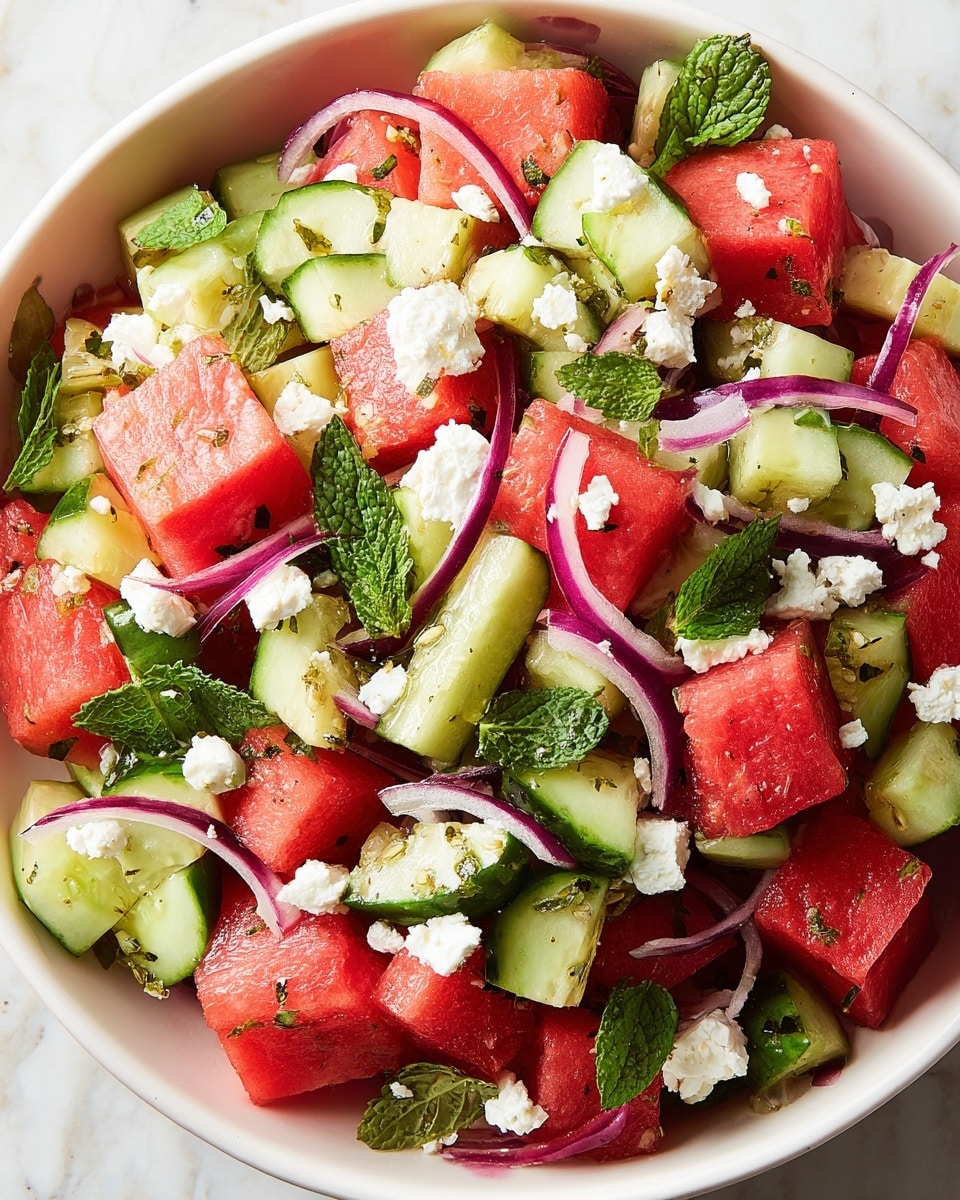 Watermelon-Feta Salad Recipe