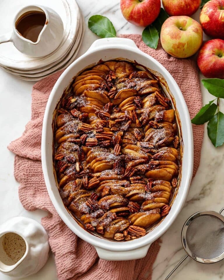 Baked Apple Cider French Toast Recipe