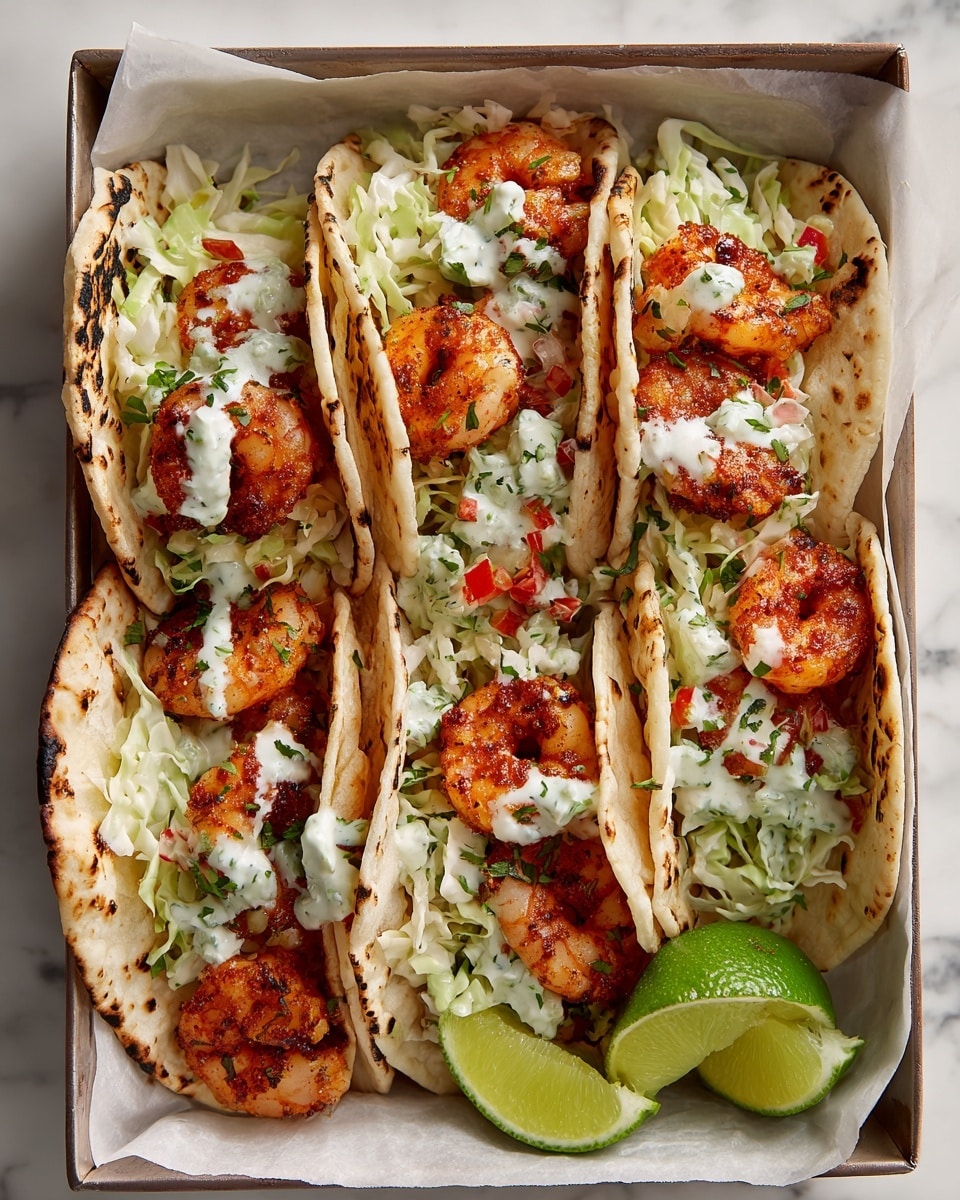 Prawn Tacos with Chipotle Lime Marinade Recipe