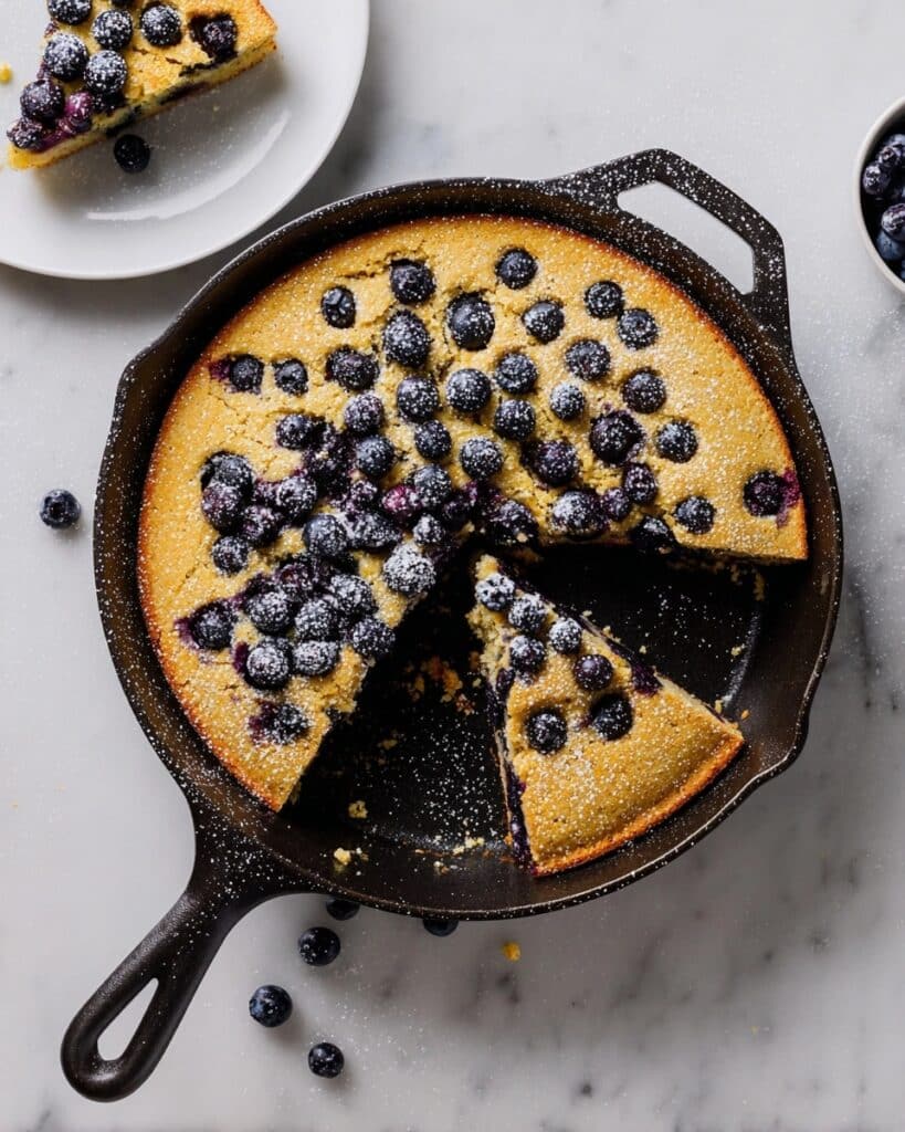 Blueberry Cornbread Recipe