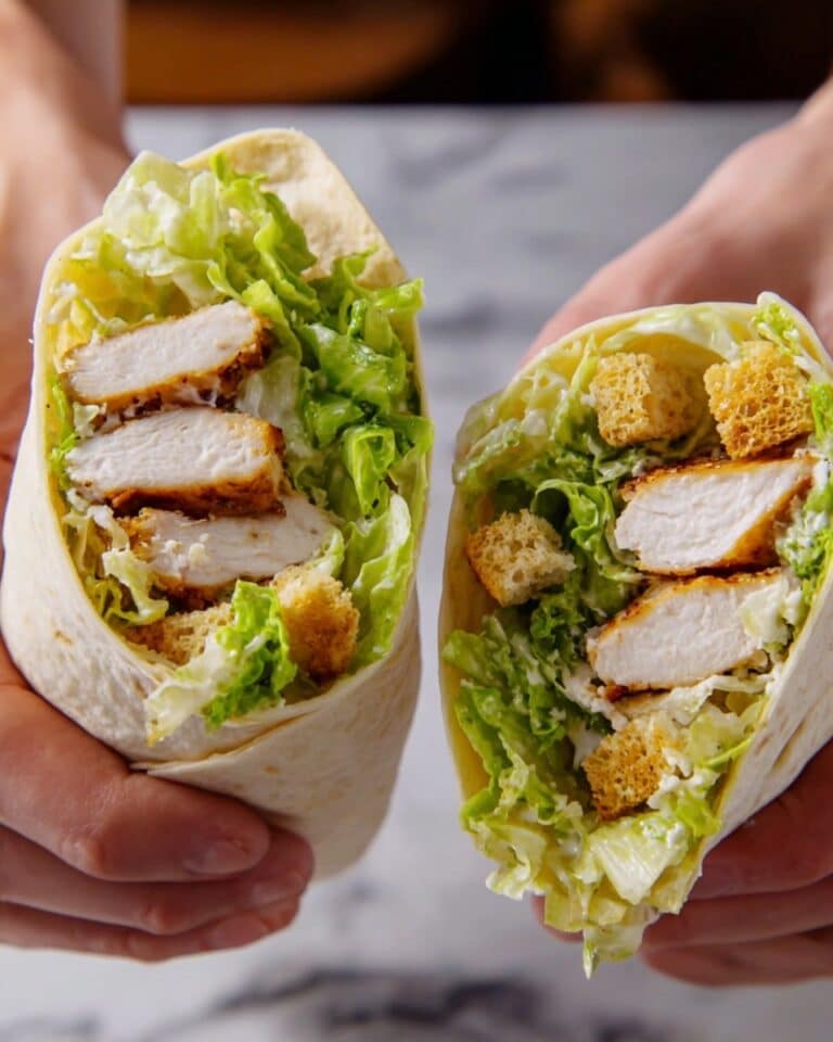 Chicken Caesar Wraps Recipe