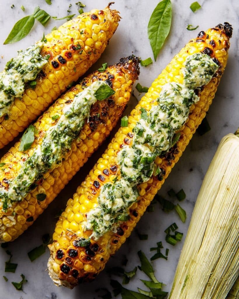 Honey Lime Grilled Corn Recipe