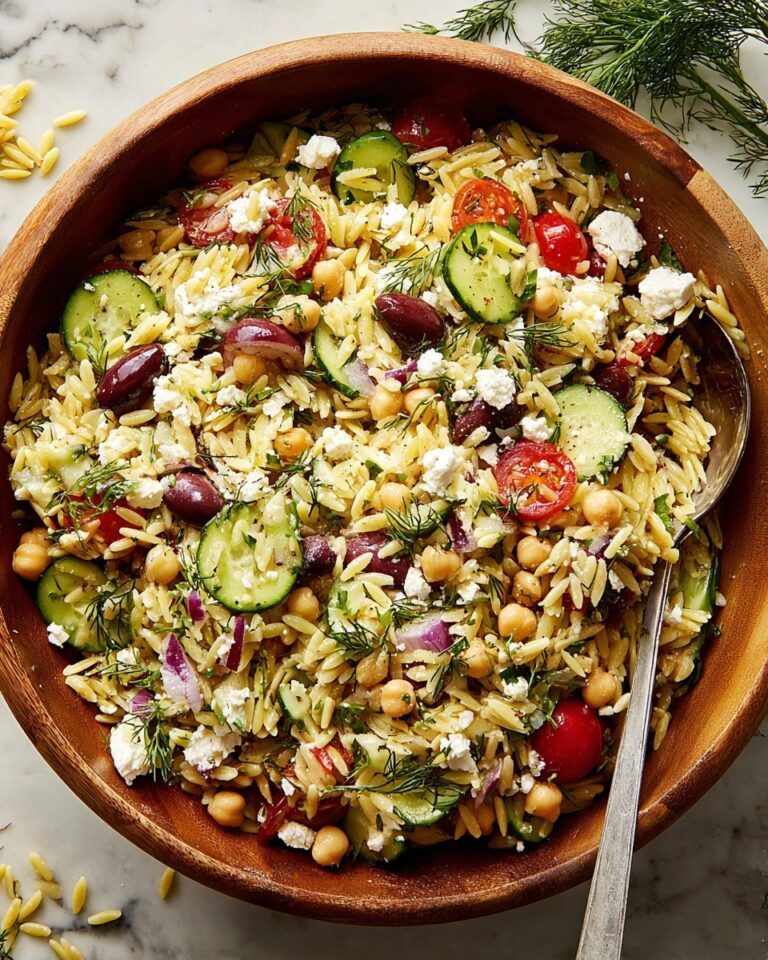 Greek Orzo Salad Recipe