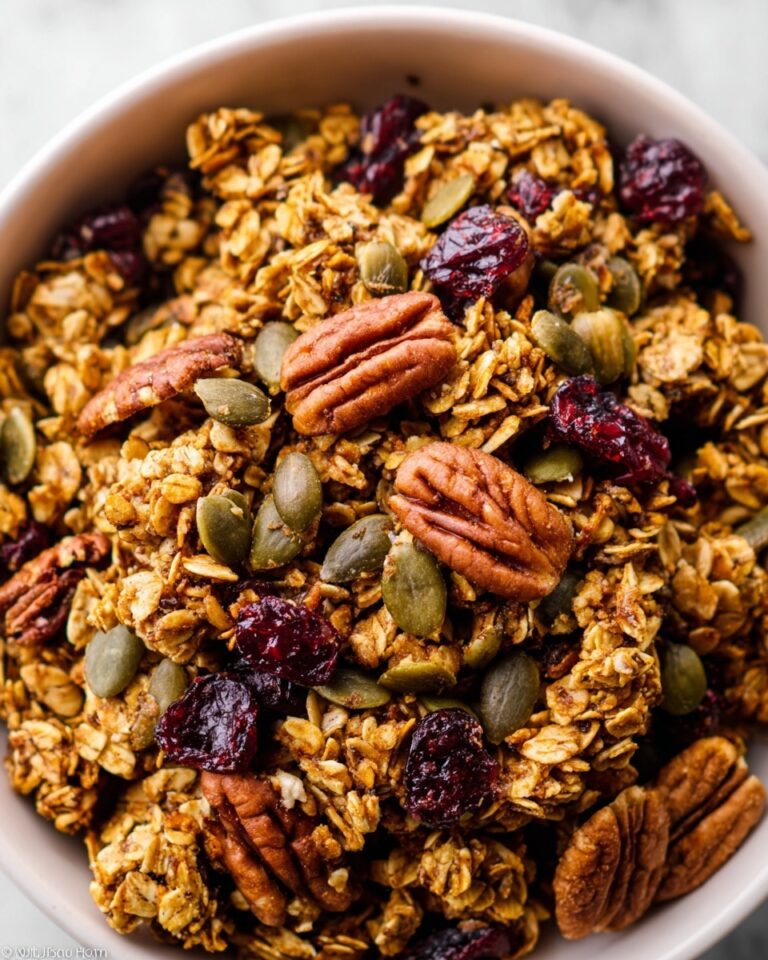 Crunchy Pumpkin Spice Granola Recipe