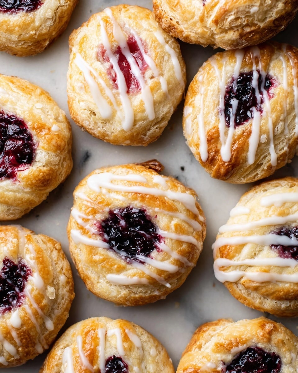 Danish Pastries with Shortcut Homemade Dough Recipe