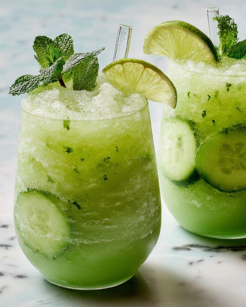 Frozen Cucumber Mojito Recipe