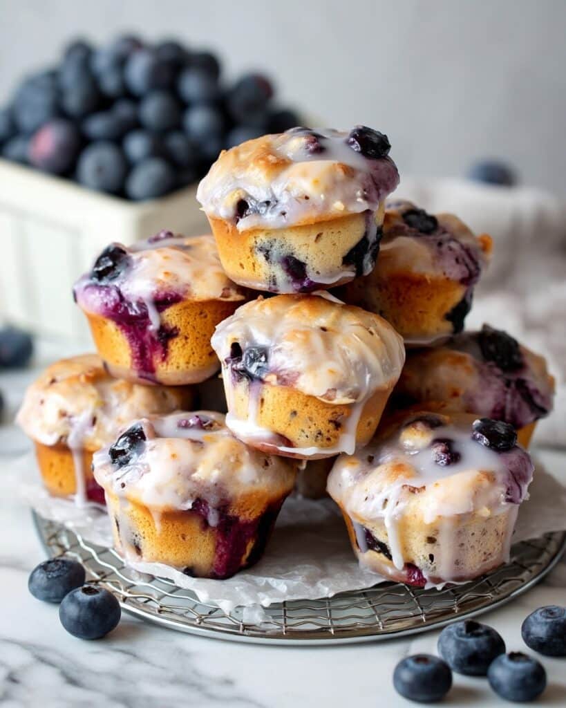 Baked Blueberry Fritter Bites Recipe
