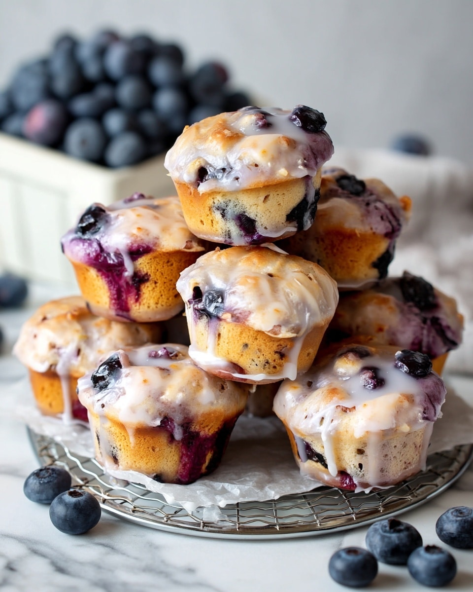 Baked Blueberry Fritter Bites Recipe