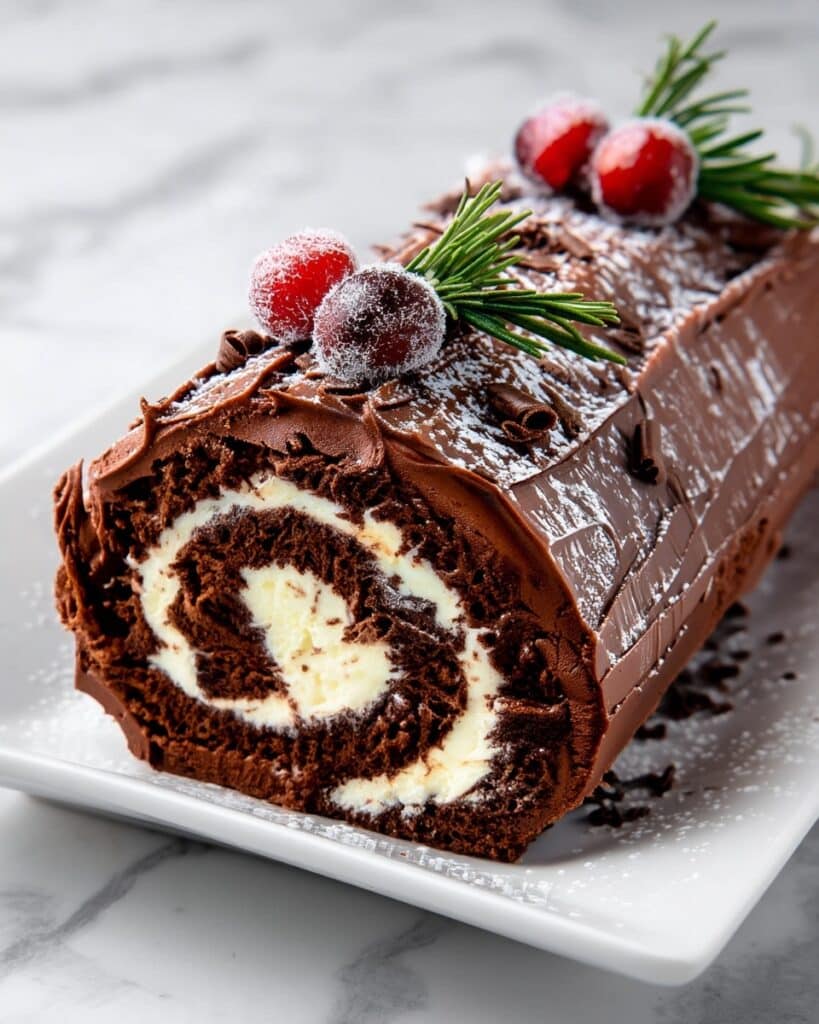 Bûche De Noël (Yule Log Cake) Recipe